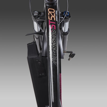 Crni ženski električni brdski bicikl E-ST520 (27,5 inča)