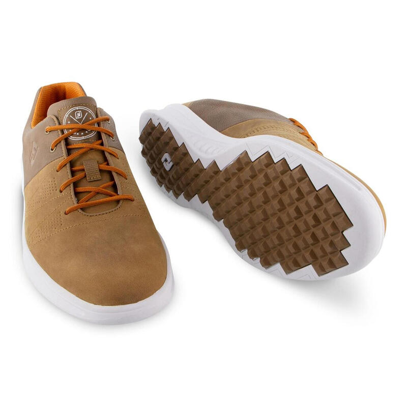 Chaussures de golf homme CONTOUR CASUAL marron