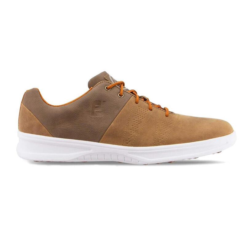 Férfi golfcipő FJ Contour Casual, barna
