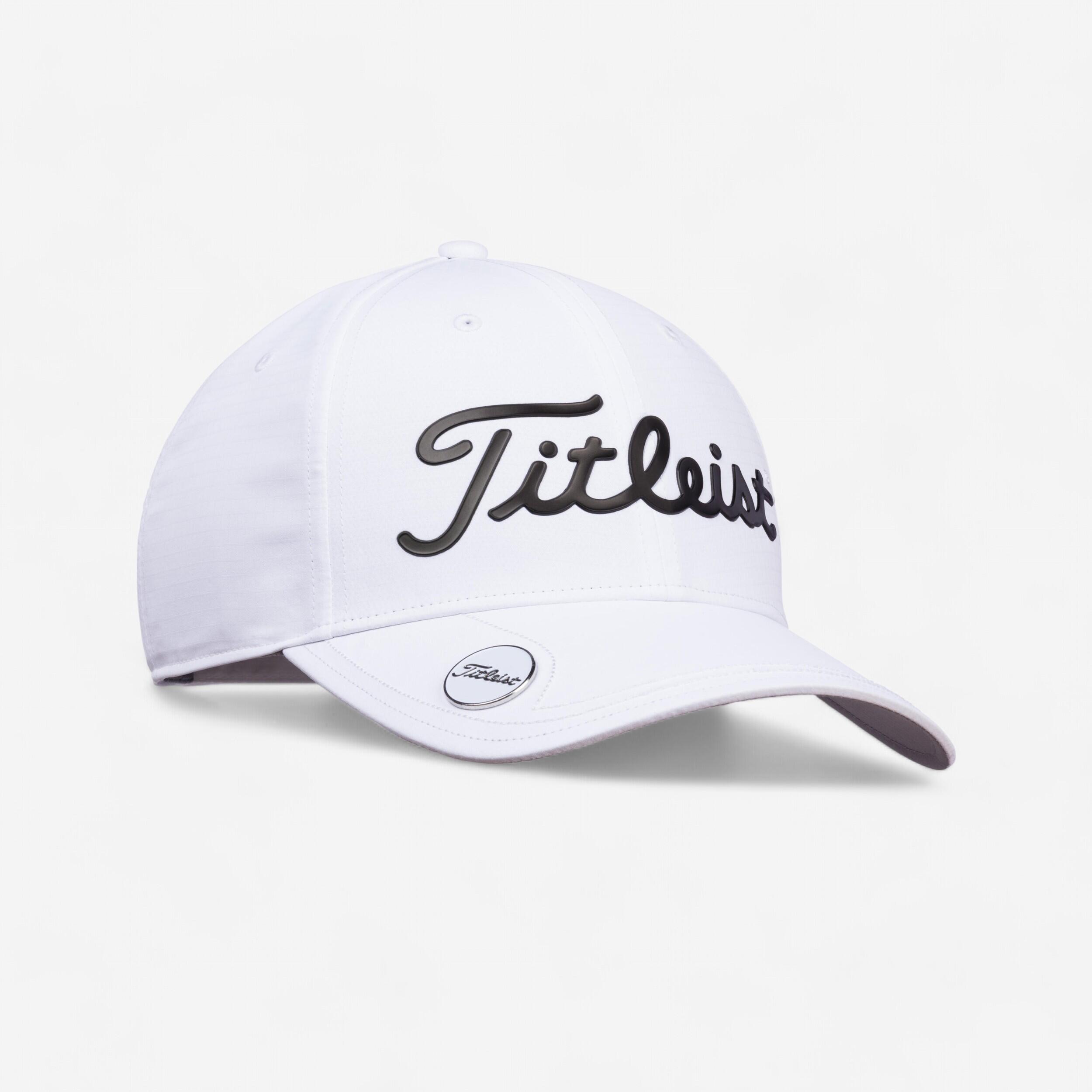 Кепка перевод на английский. Titleist кепка. Titleist шапка мужская. Кепка для гольфа на модели. Маркер Titleist.