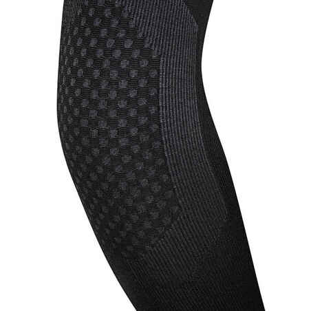 KIPRUN RUNNING COLD PROTECTION ARM COVER - BLACK