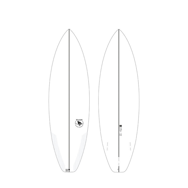 Placă shortboard 900 5'10" 30 L 3 înotătoare incluse FCS2