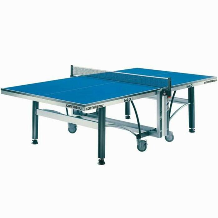 Cornilleau Table De Tennis De Table En Club 640 Indoor Ittf Bleue Decathlon