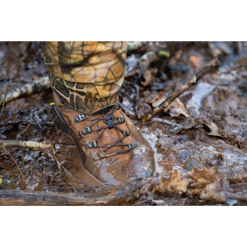 BOTAS IMPERMEÁVEIS E RESISTENTES DE CAÇA MEINDL KANSAS GORE-TEX CASTANHO