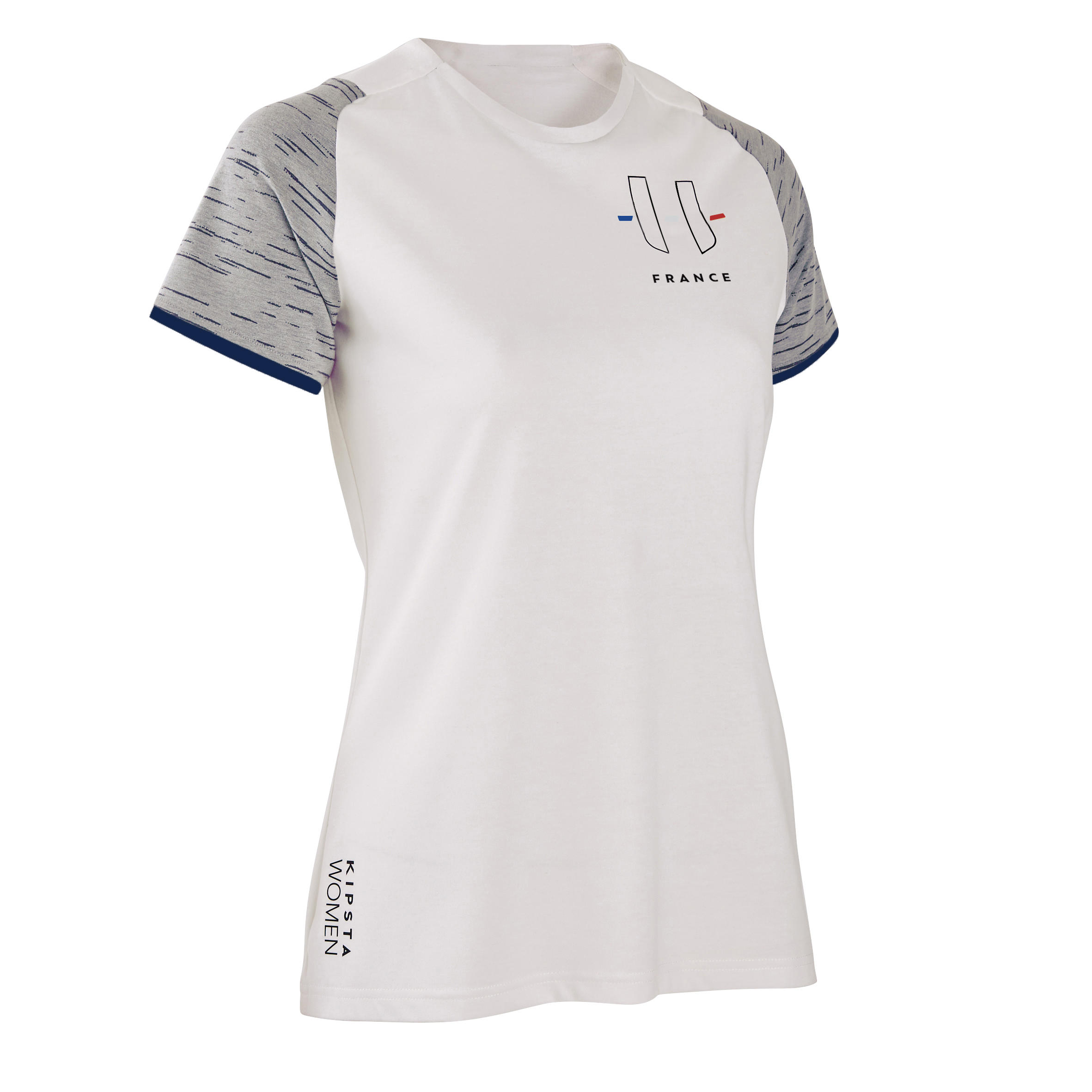 Kipsta - Ff100 Femme France Extérieur 2024 - T-shirt Manches Courtes - Football / Futsal / Sepak - - 34 2xs - Decathlon