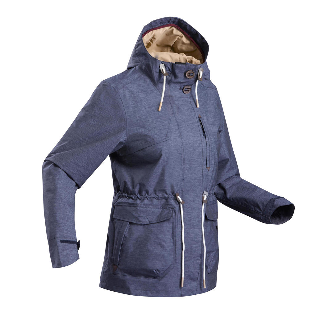 Wanderjacke Damen wasserdicht - NH550