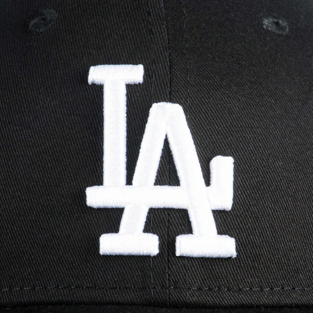 Suaugusiųjų beisbolo kepuraitė „Los Angeles Dodgers“, juoda