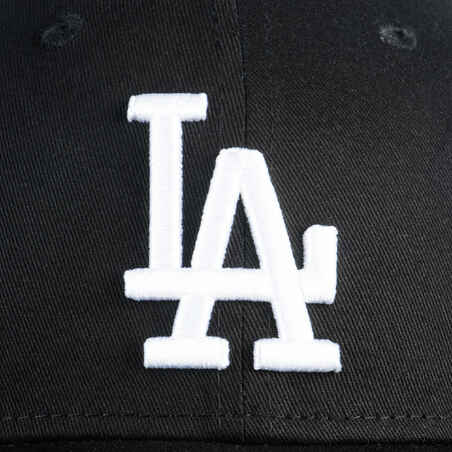 Καπέλο μπέιζμπολ ενηλίκων Los Angeles Dodgers - Μαύρο