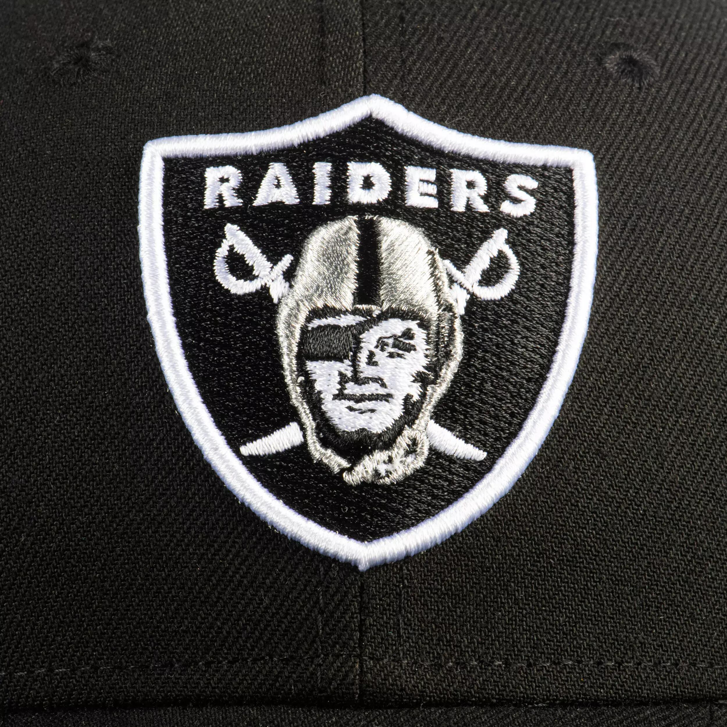 Kšiltovka na americký fotbal NFL Las Vegas Raiders černá  7/7