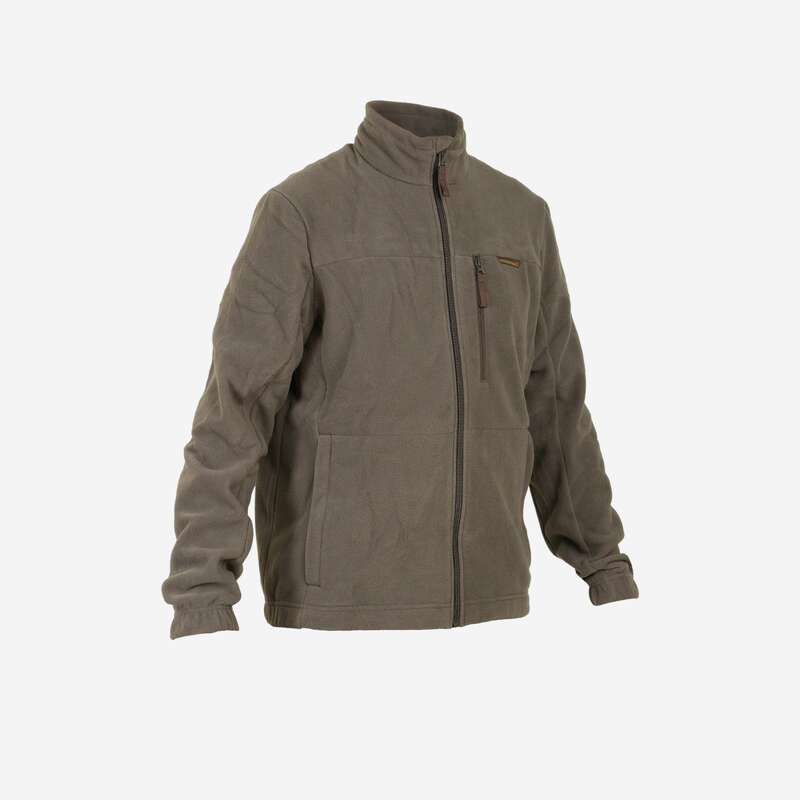 SOLOGNAC Hunting Fleece 300 Brown Decathlon
