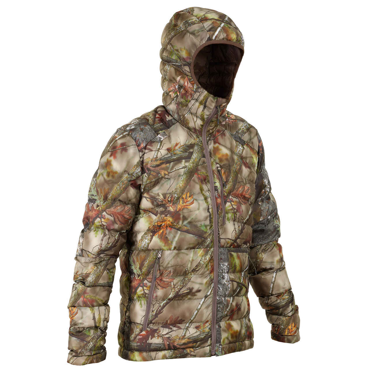 JagdDaunenjacke 900 Camouflage Solognac DECATHLON