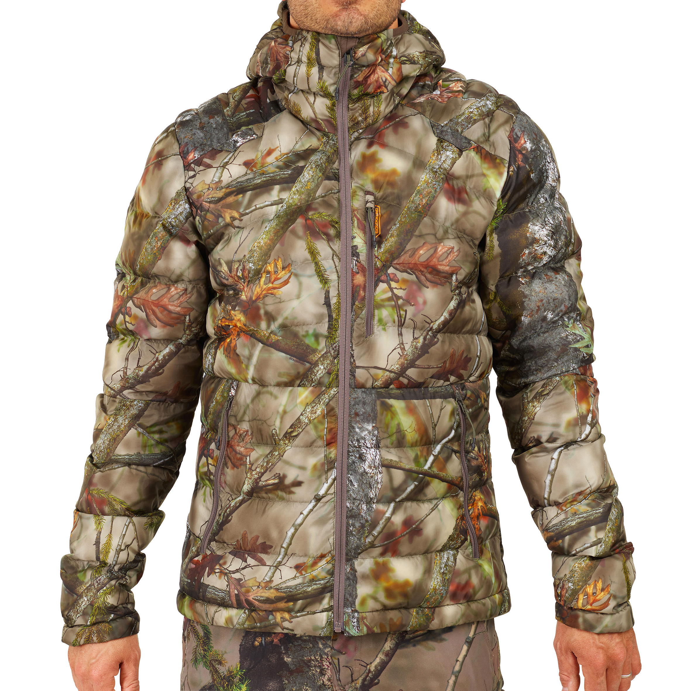 packable camo down jacket