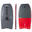 Bodyboard 500 gris rouge avec leash biceps