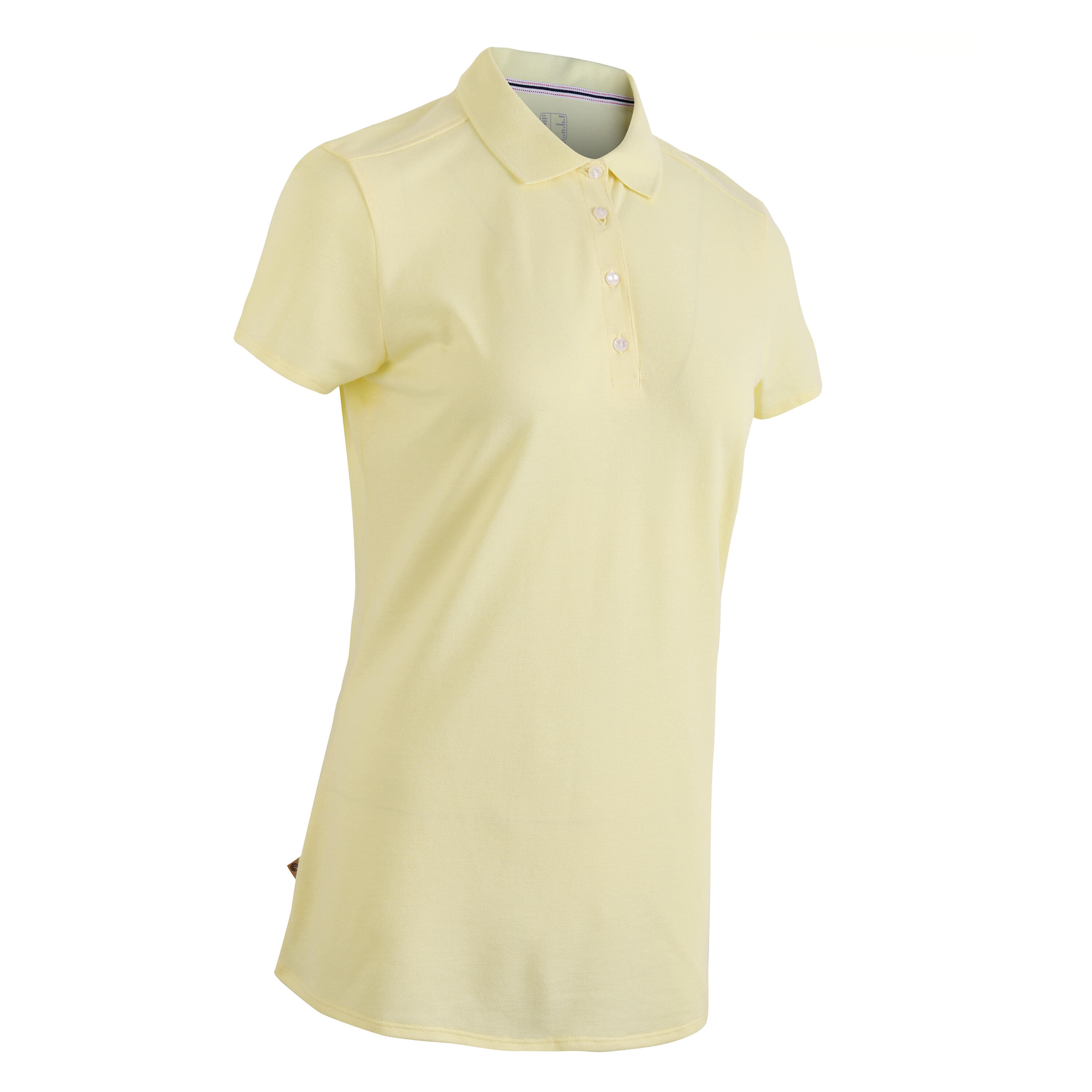 yellow golf polo