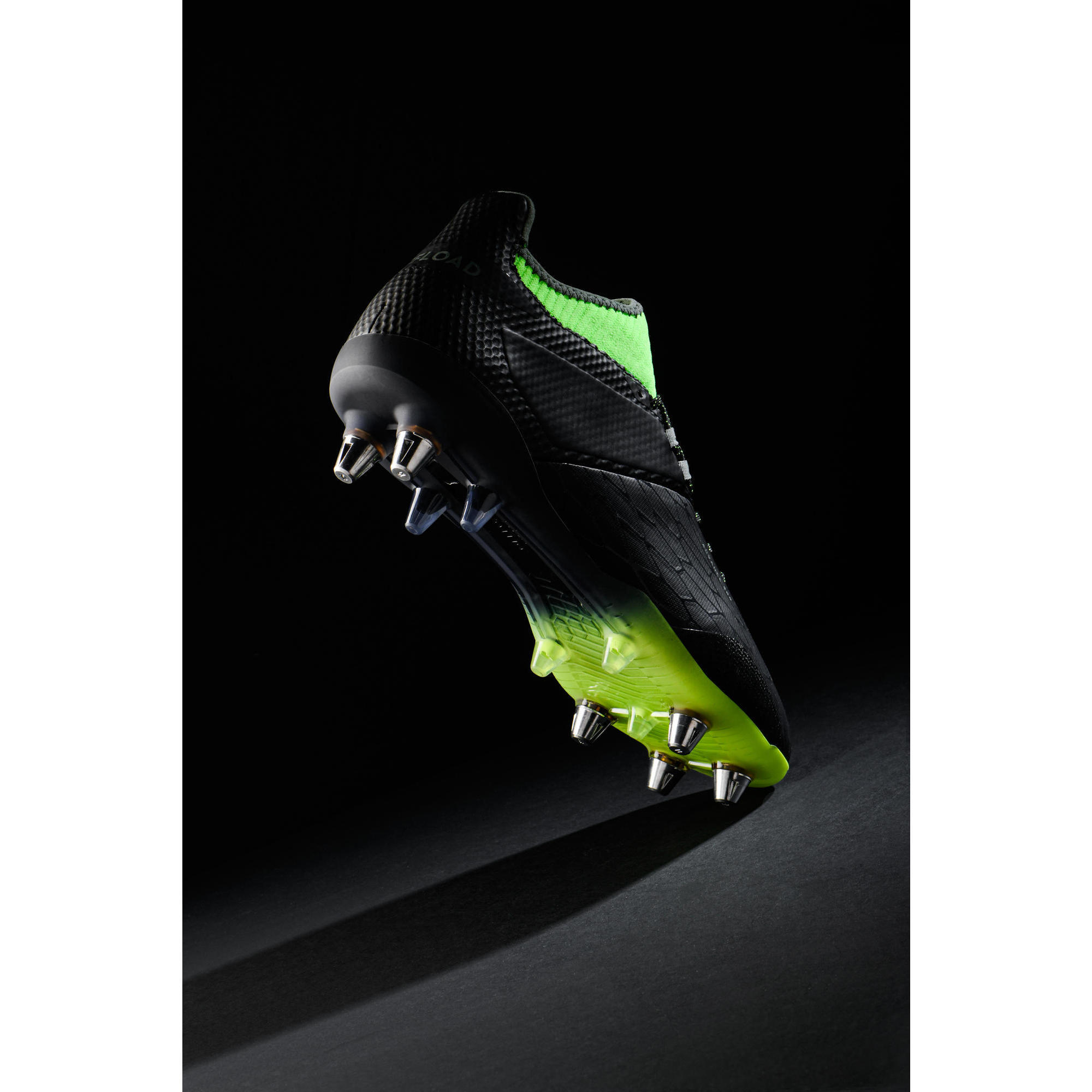 Uomo Scarpe da rugby avvitate - ADVANCE R900 HYBRID nero giallo