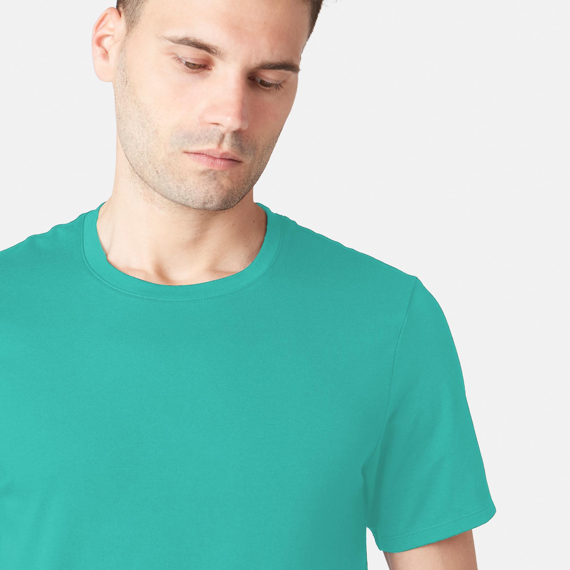 T-shirt Regular fitness homme - Sportee Bleu turquoise 6/6