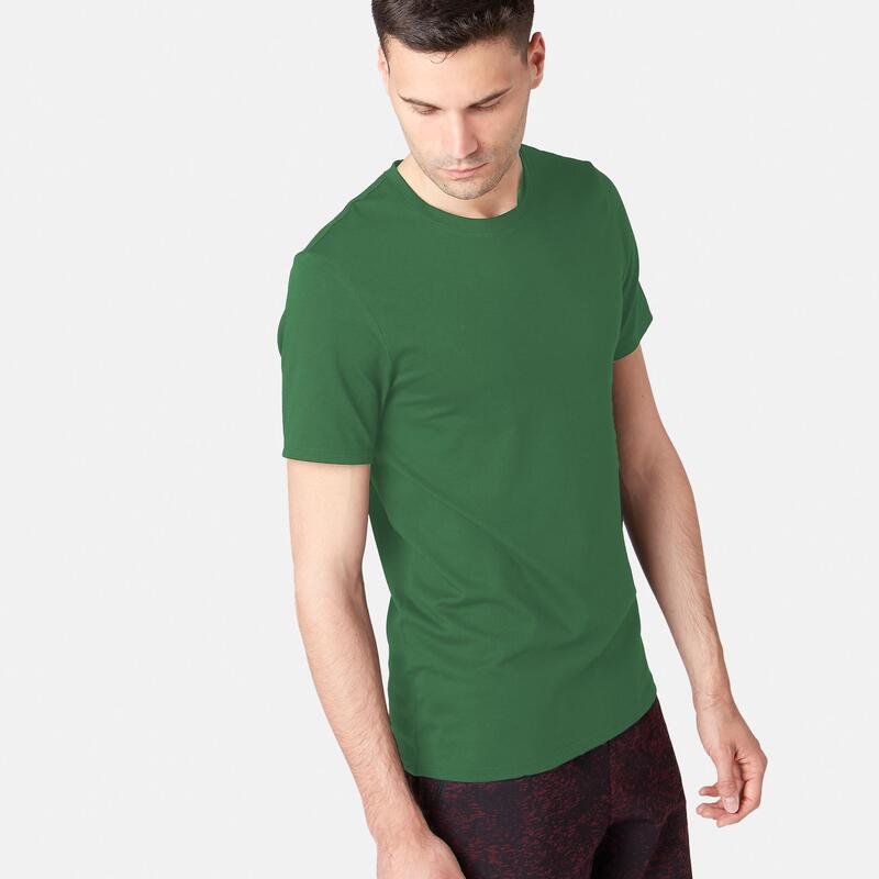 T-shirt Fitness Homme - 100 Sportee Gris