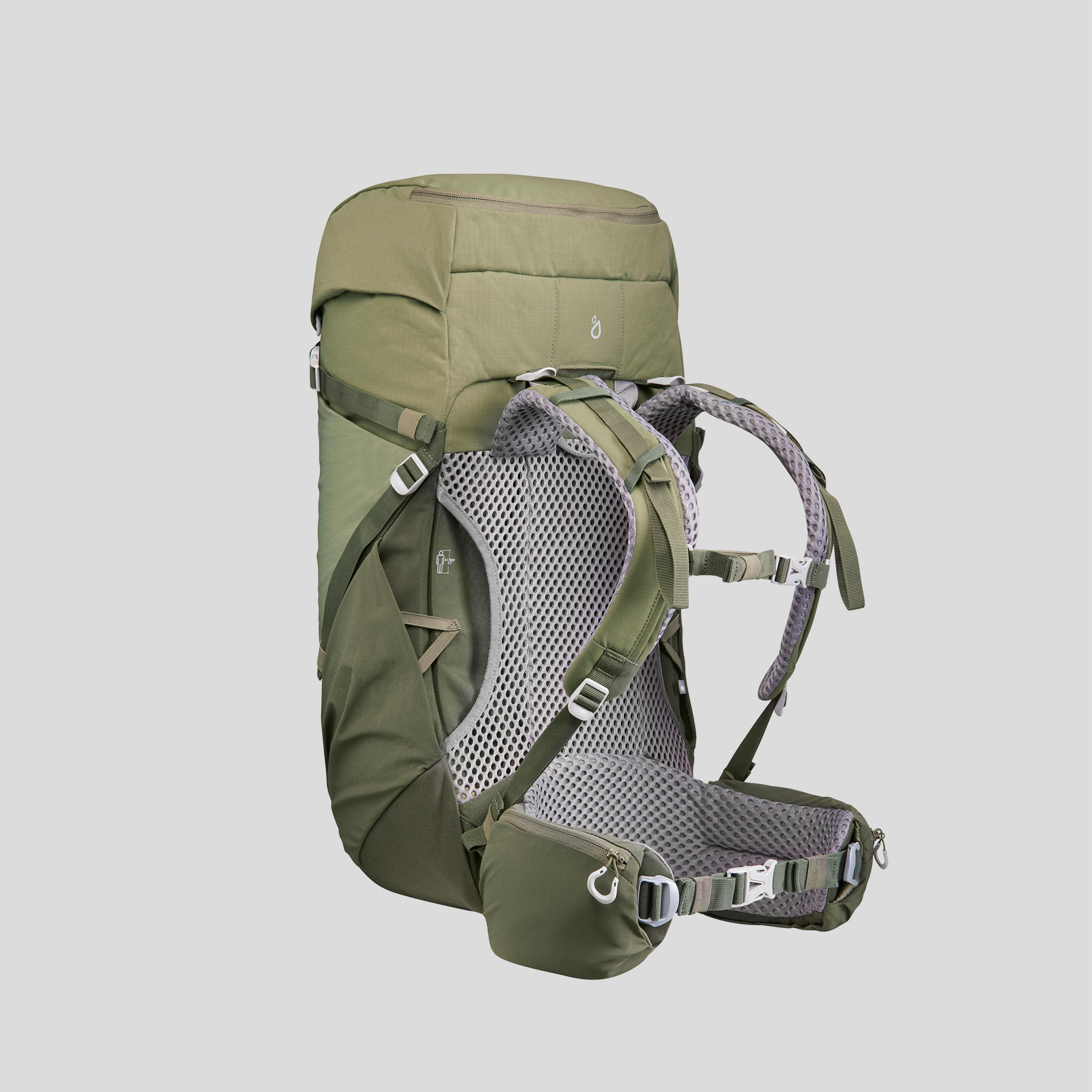 Mochila Pequeña de Montaña y Trekking Quechua MH500 30 L Caqui - Decathlon