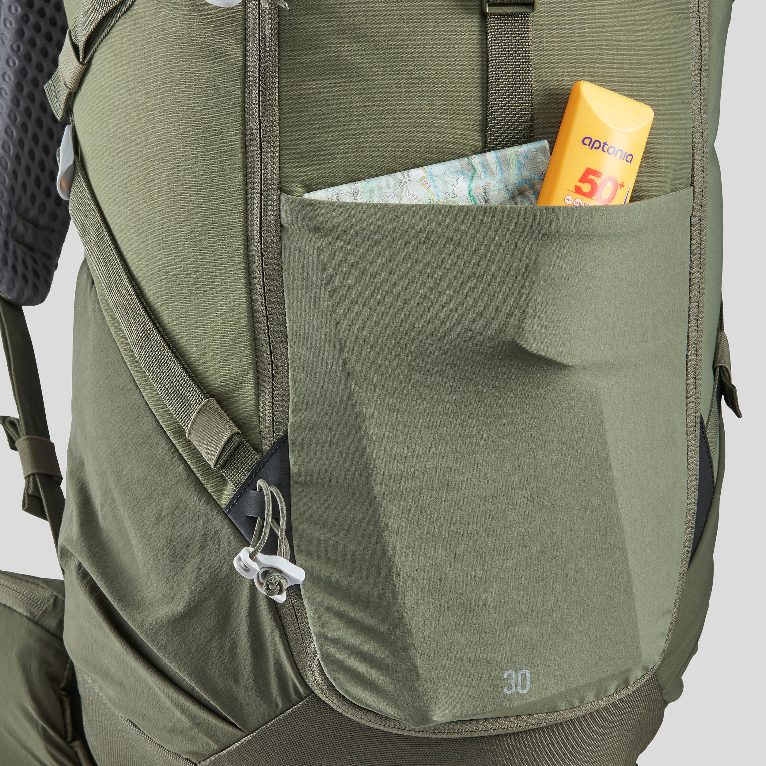 Wanderrucksack Bergwandern MH500 - 30 Liter gelb 9/14