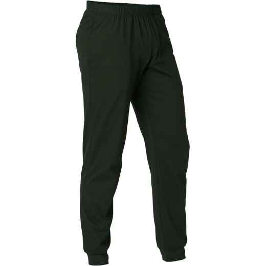 
      Men's Fitness Jogging Bottoms 120 - Khaki
  