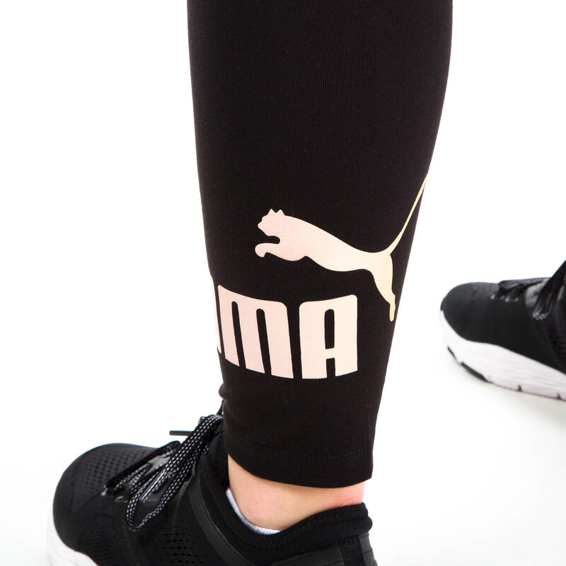 Legging 7/8 Puma Femme Noir et Doré