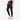 Pilates Women's 7/8 Leggings Fit+ 500 - Black