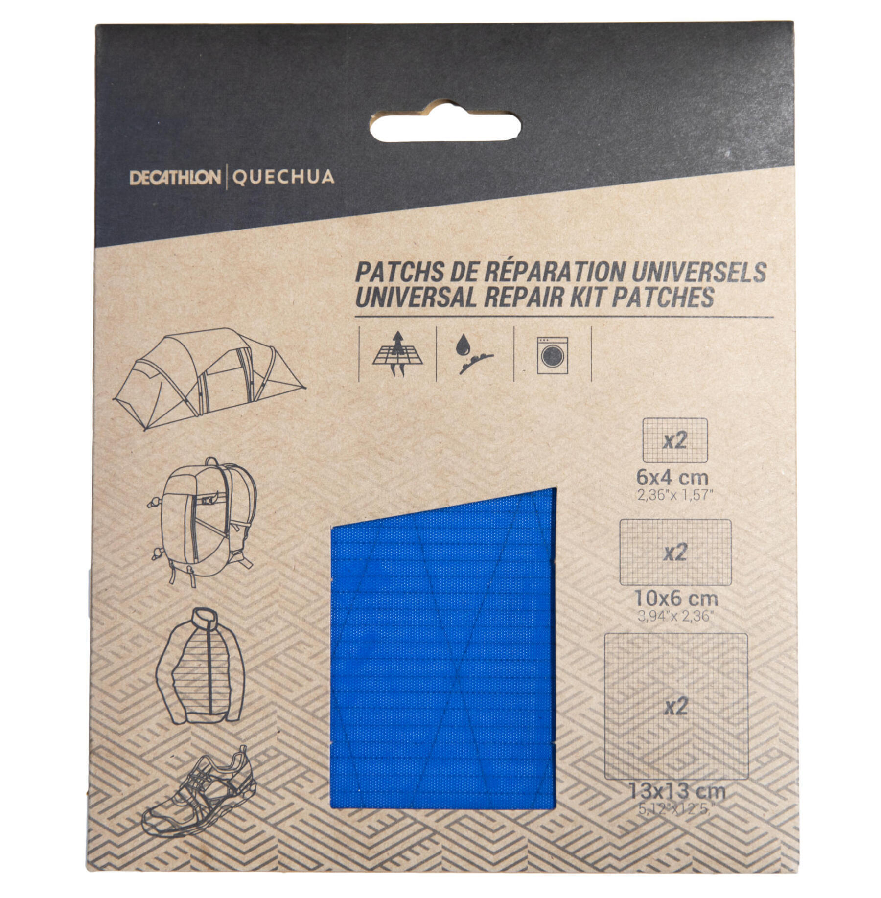 TIENDA DE TECHO QUECHUA MH500 FRESH & BLACK ROOFTOP | 2 PERSONAS