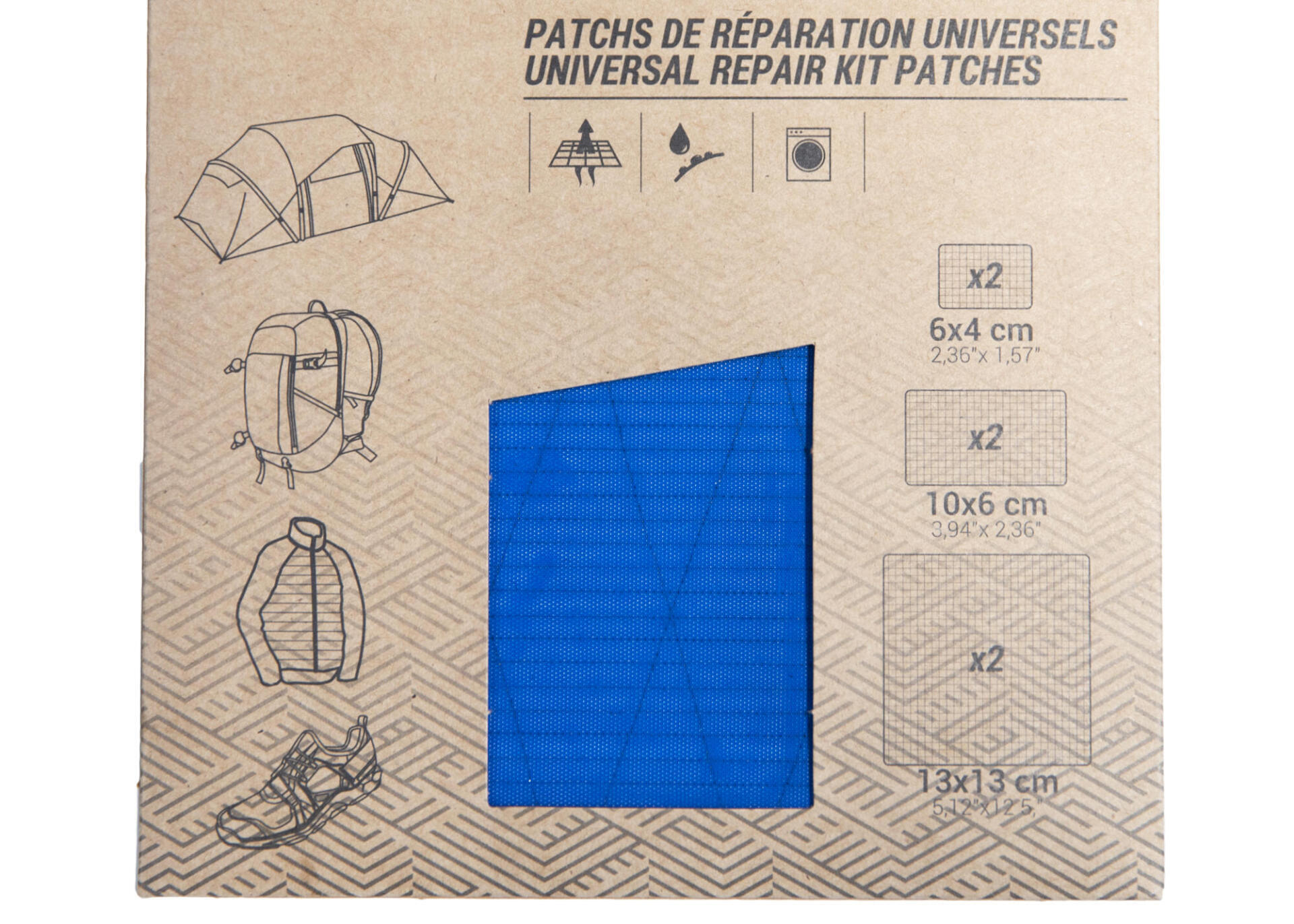 self-adhesive repair patches