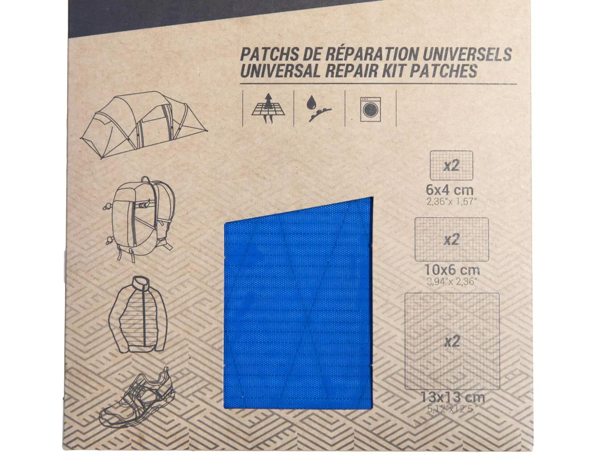 Reparatur-Flicken aufkleben