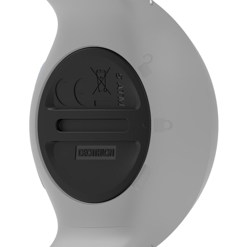 Kryt na baterku plaveckých hodiniek SL500 čierny 