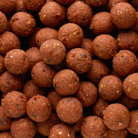 NATURALSEED20mm2kg Spicy carp fishing boilies