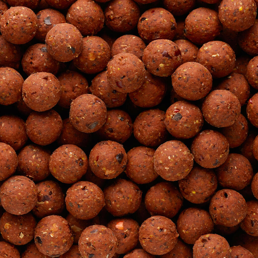 Boilies na lov kapra NaturalSeed 16 mm 2 kg SpicyBirdfood