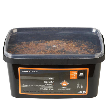 Прикормка Xtrem Stickmix для карпфішингу, 900 г - Краб