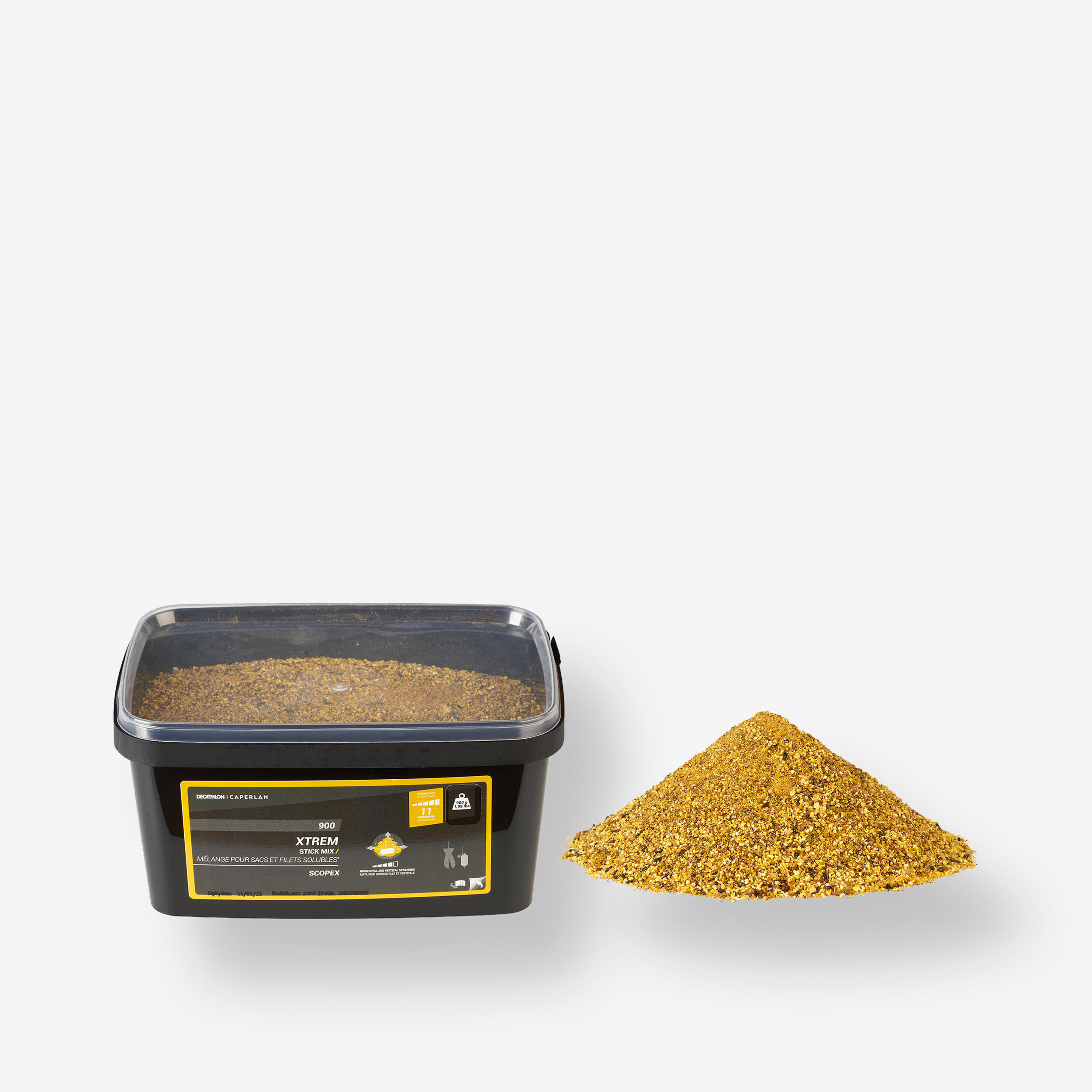 Caperlan - Xtrem Stick Mix 900g Scopex Pêche De La Carpe - Stick Mix - Peche - - 1 Kg - Decathlon