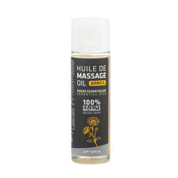 Massageolie voor recuperatie met arnica en natuurlijke etherische oliën