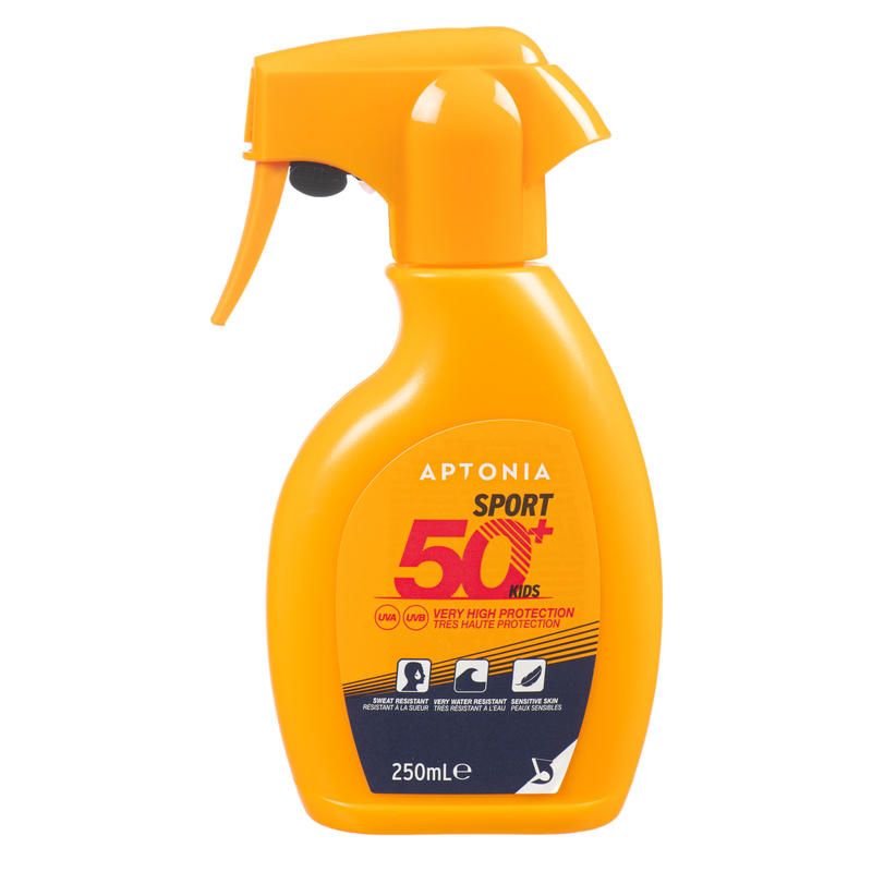 SPORT SUN PROTECTION SPRAY TRIGGER SPF50 + 250 ML Decathlon