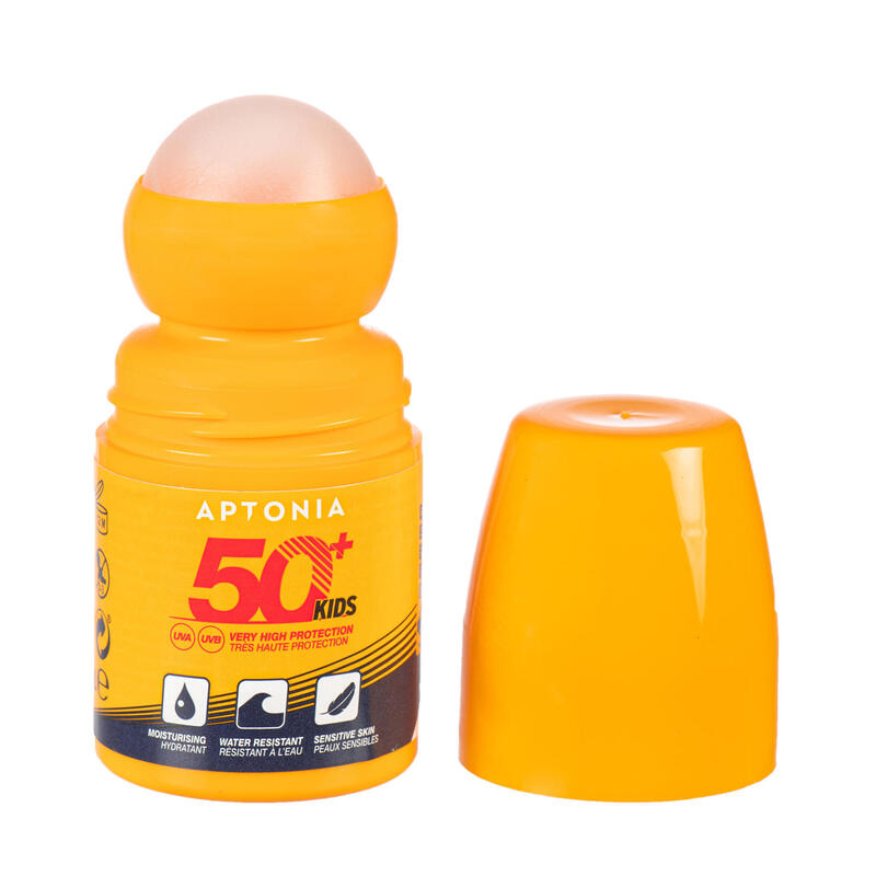 Roll-on zonnecrème factor 50+ voor kinderen en volwassenen 50 ml