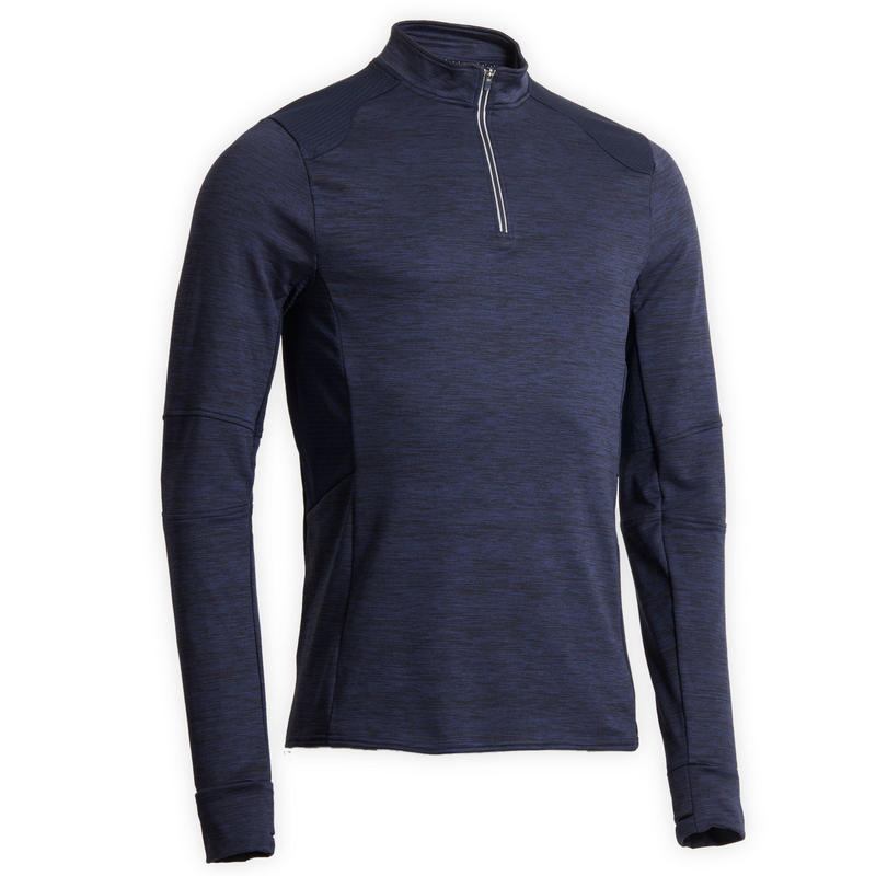 

Поло для верховой езды с длинными рукавами утепленное мужское 500 WARM, 303624