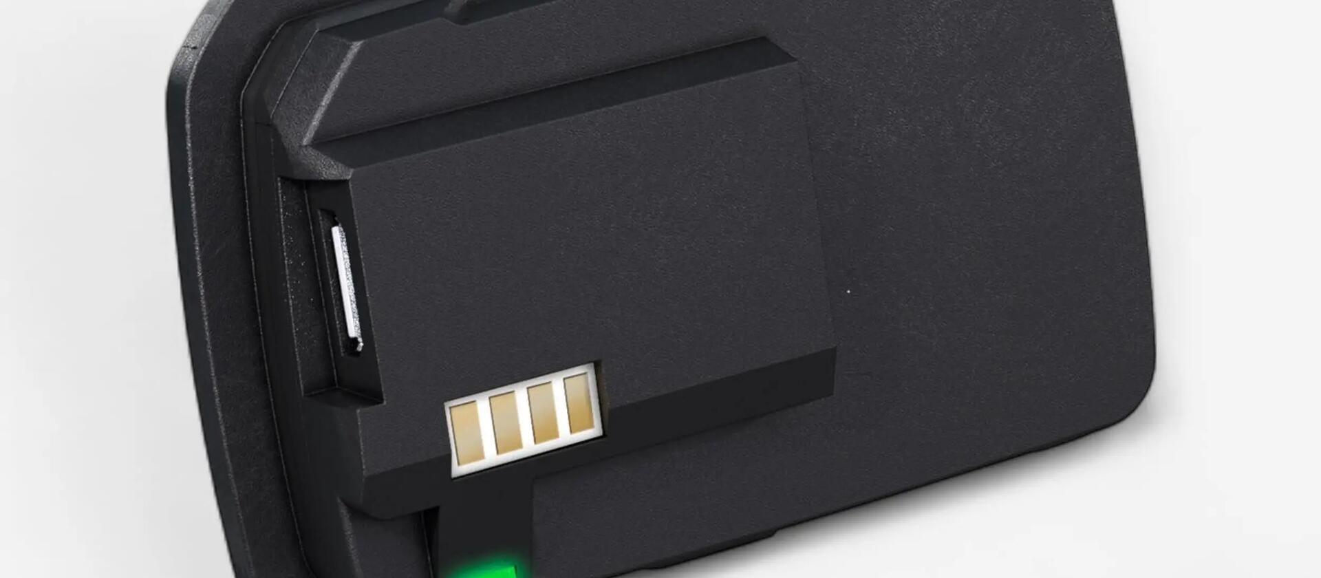 Bateria de substituição para a lanterna frontal HL900 USB V2