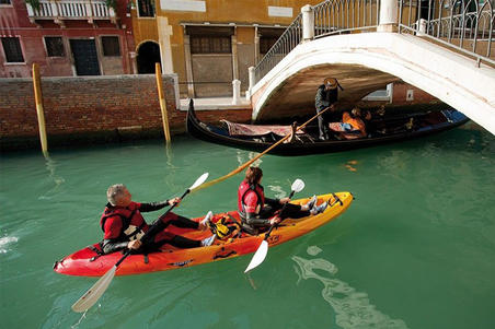 canoe kayak rigide ocean duo rotomod 2 adultes + 1 enfant