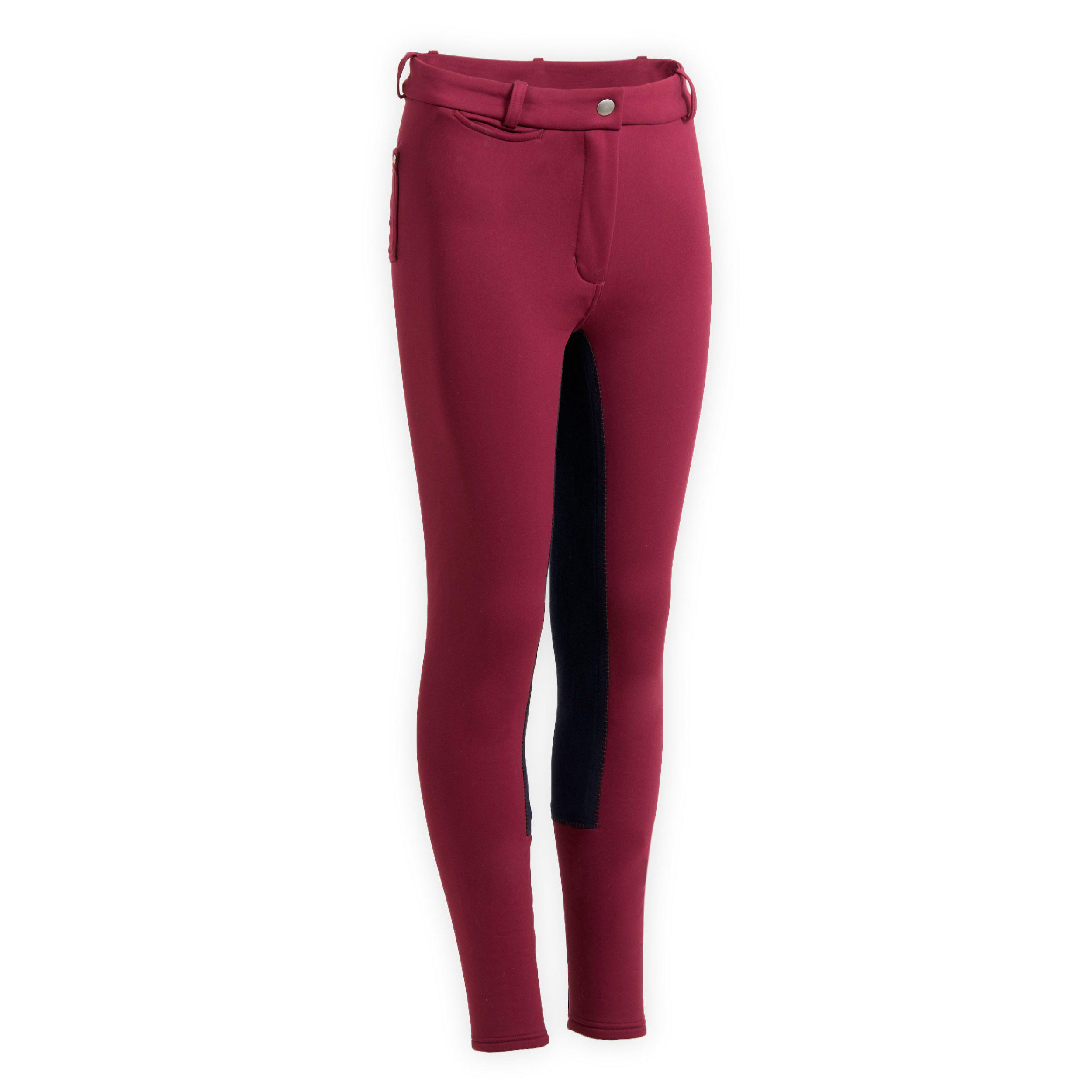 Pantalon Călduros cu bazon 180 Echitaţie WARM Mov Copii La Oferta Online decathlon imagine La Oferta Online