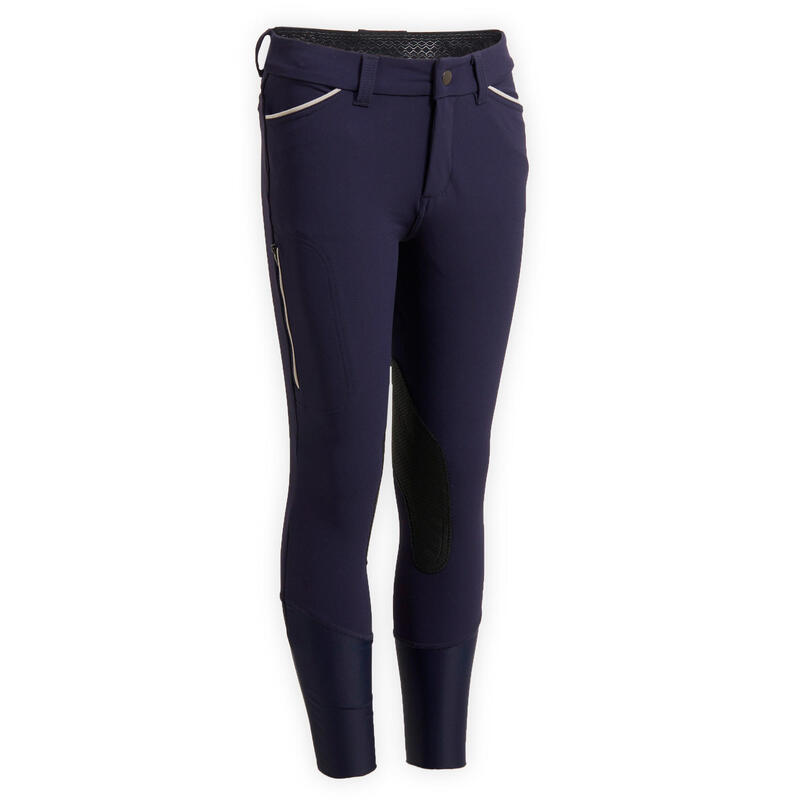 Pantalon et legging équitation femme, homme, pantalon cheval (blanc, bleu  roi)