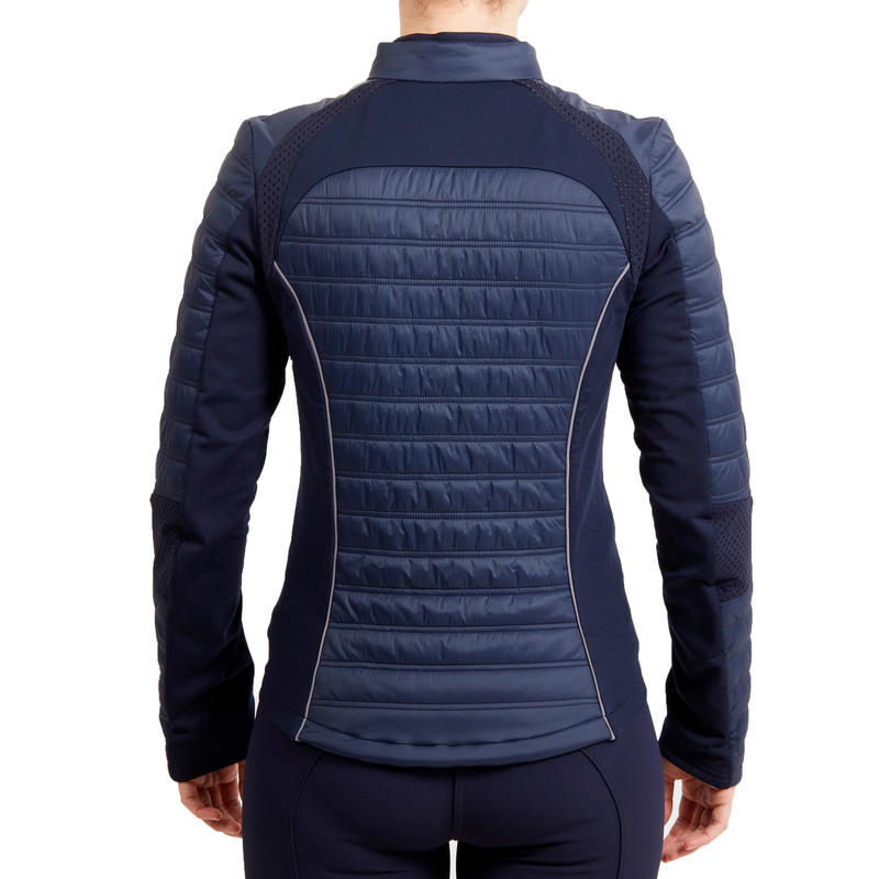 Women's Horse Riding Jacket 900 Navy