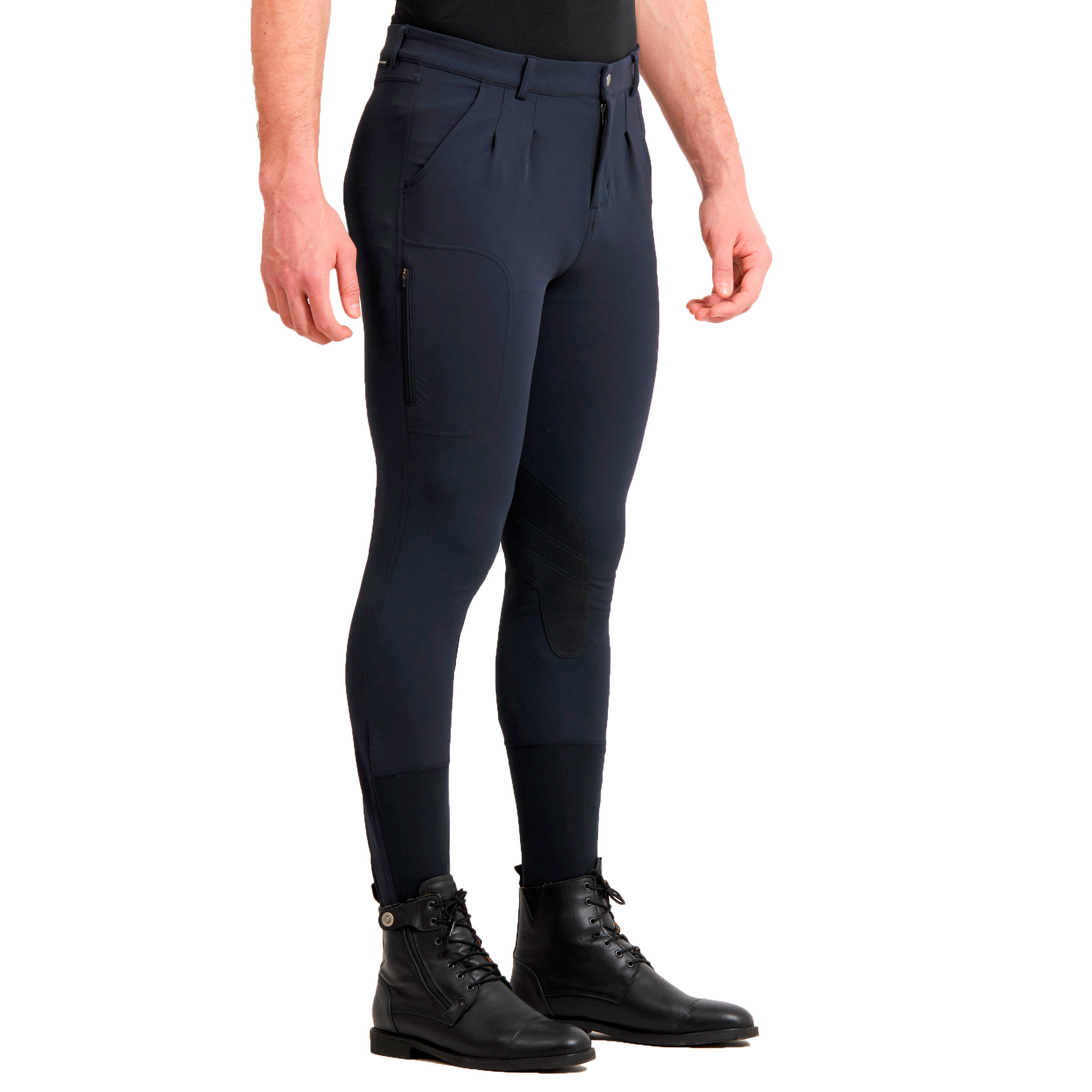 Rijbroek heren 500 marineblauw 4/10