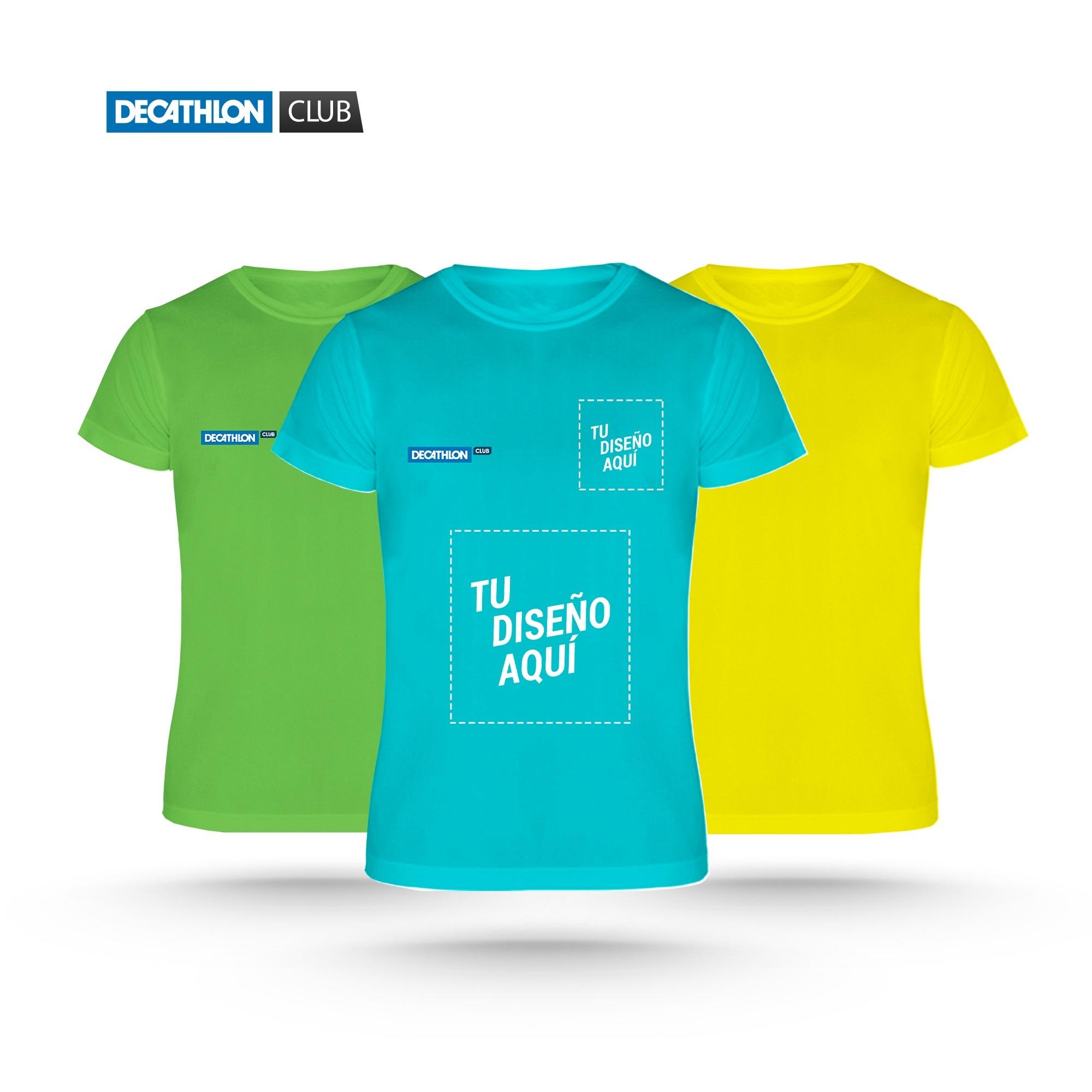 camiseta blanca decathlon niño
