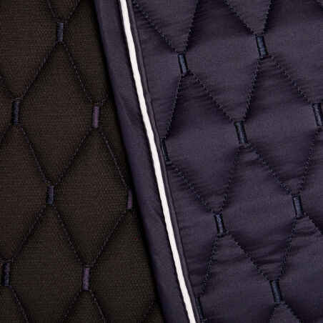 Horse Riding Dressage Saddle Cloth for Horse 900 - Navy