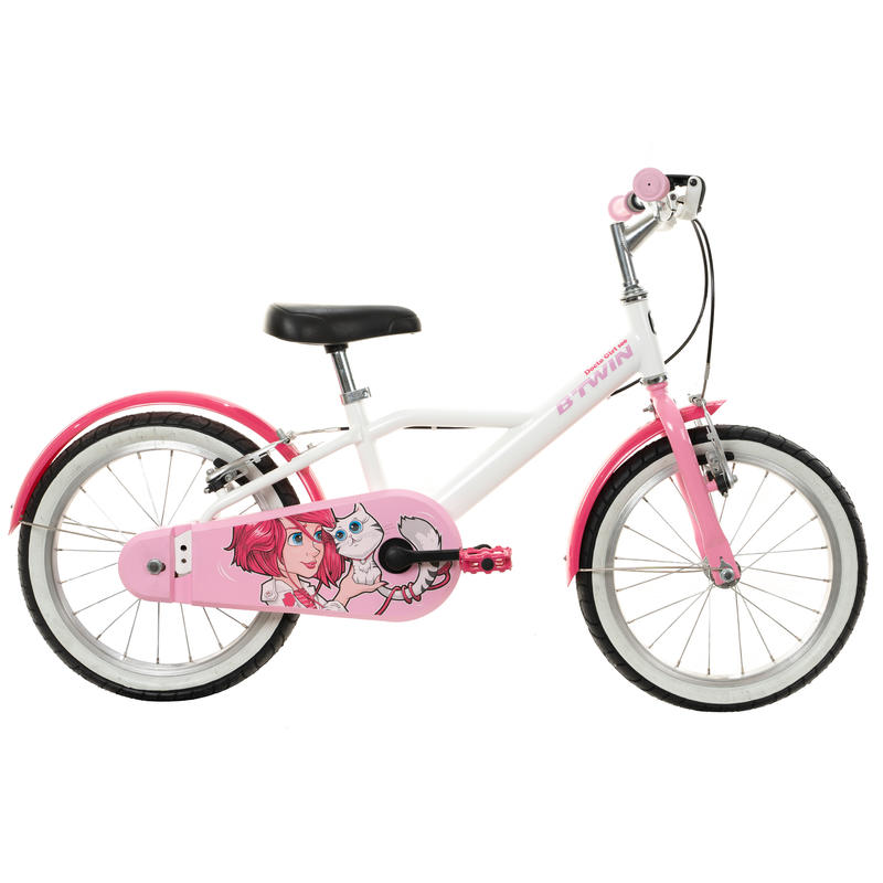 Детский велосипед от 4 до 6 лет прогулочный 16_QUOTE_ 500 Docto Girl