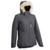 Women's Warm and Waterproof Horse Riding Jacket 580 - Grey