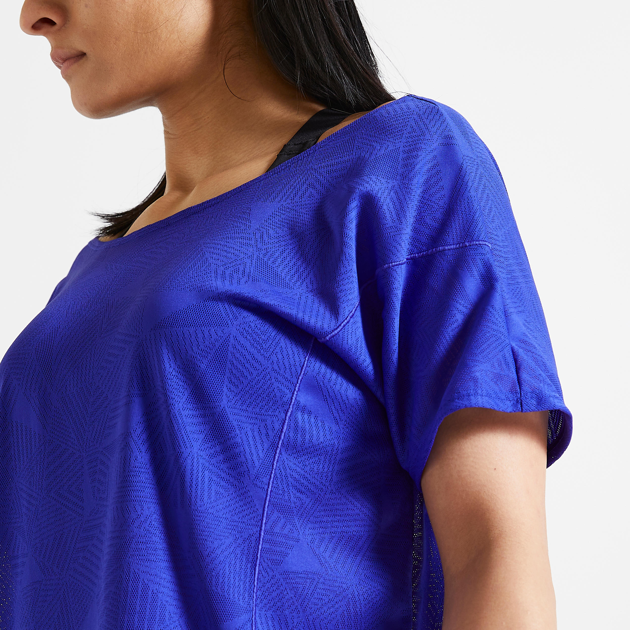 Loose Fitness T-Shirt - Blue 3/5