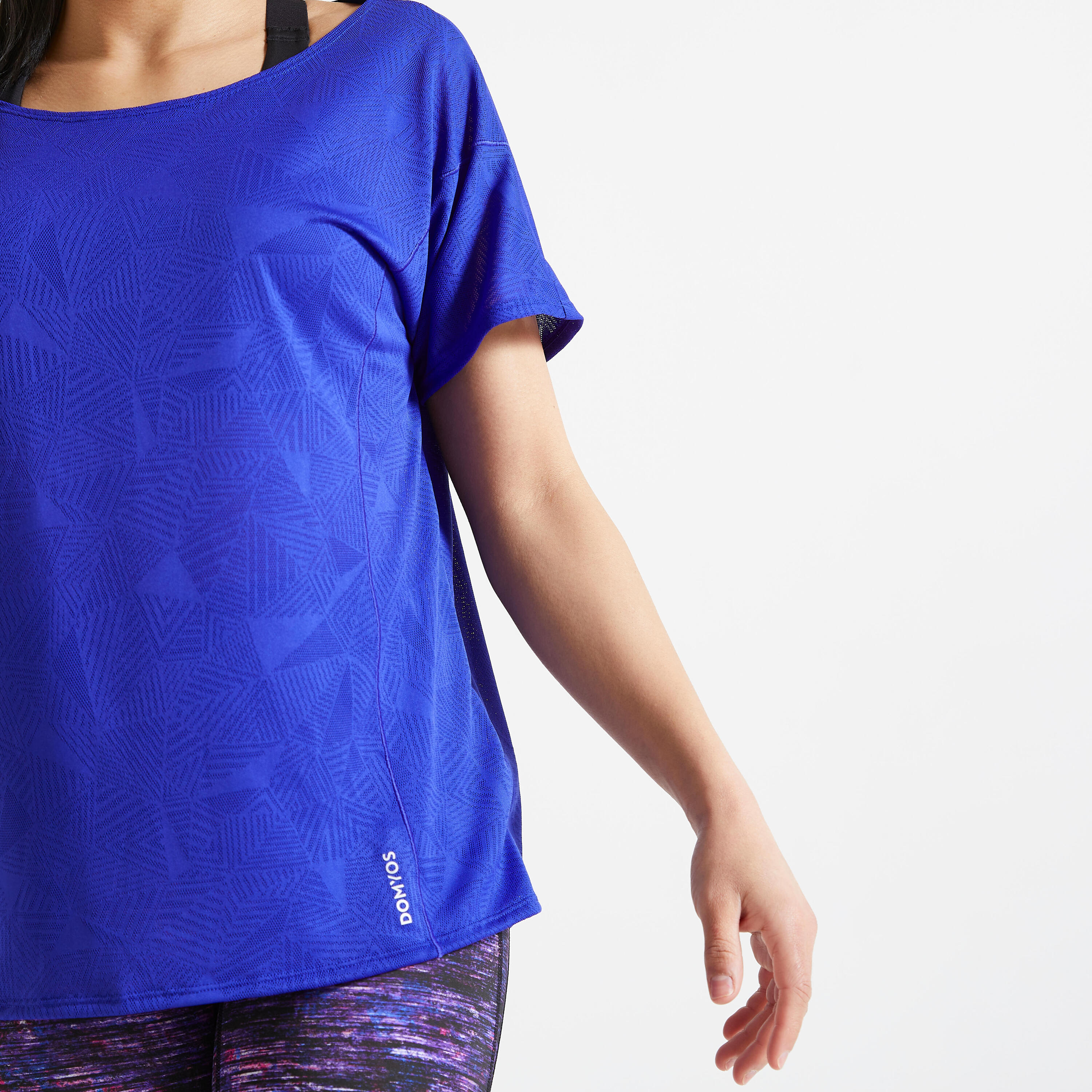 Loose Fitness T-Shirt - Blue 4/5